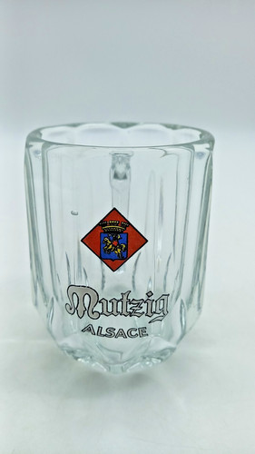 Ancien verre publicitaire