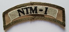 Insigne Patch AERONAVALE banane NTM - 1 NATO TIGER MEET titre de bras Uniforme