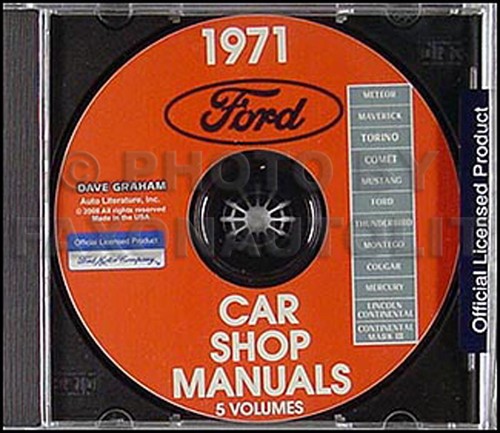 1971 ford atelier manuel - atelier,