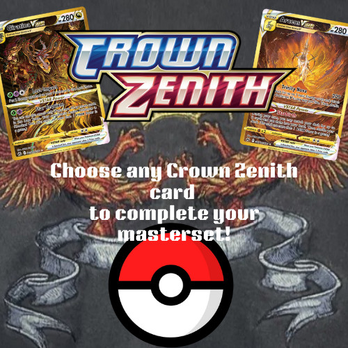 Pokemon crown zenith choose - crown,