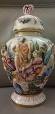 Potiche vase couvercle en