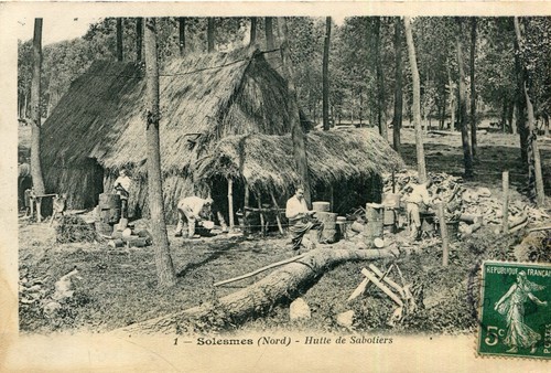 Carte solesmes hutte - carte,
