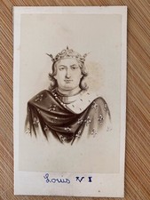 Photo Carte CDV 1860 Portrait