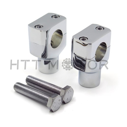 Risers guidon chrome - chrome, 1"