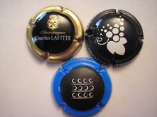 3 Capsules Champagne : Ch. Lafitte, Cote des Bar (20) et CVC (1163)
