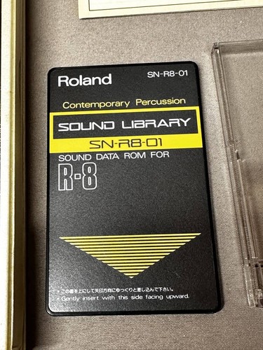 Roland rom card - sn-r8-01,