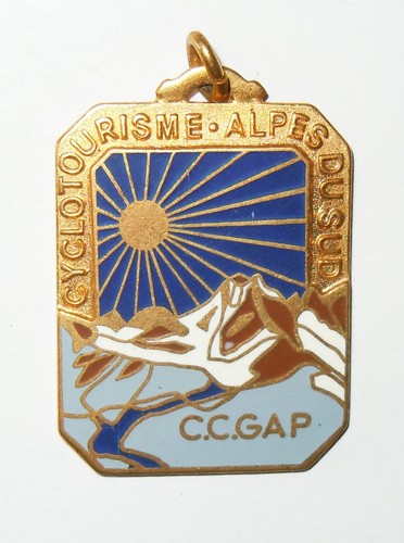 Medaille club cyclotourisme - medaille,
