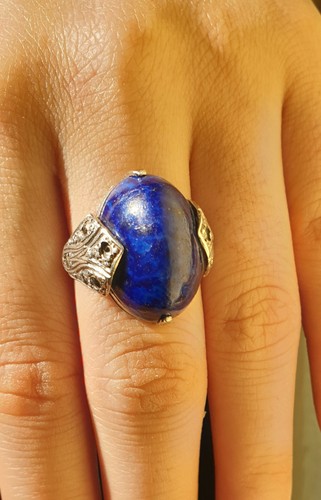 Bague art deco - , argent