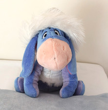 Peluche Bourriquet Disney Store 35 cm doudou grande taille manteau blanc