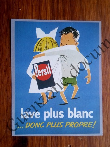 Publicité lessive persil - lessive,