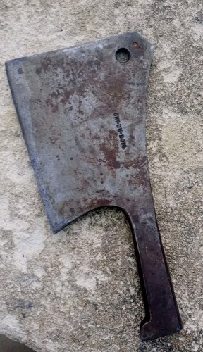 Hachoir acier ancien - hachoir, "
