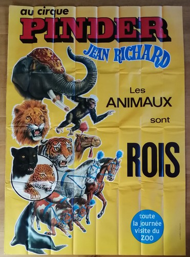 Pinder affiche cirque - pinder,