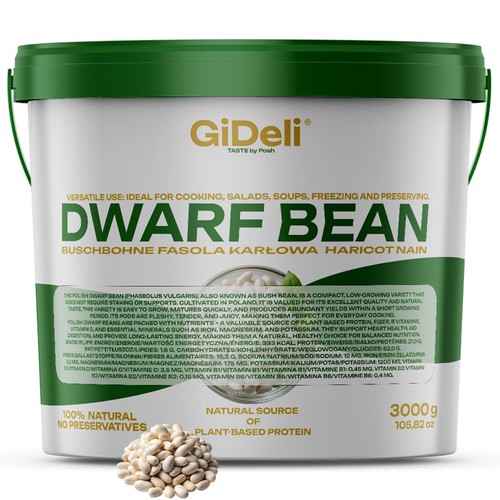 Haricots blancs gideli kg - haricots, 3
