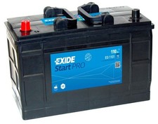 EG1101 EXIDE START PRO Batterie commerciale robuste 12V 110AH 664 / W664SE