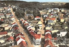 En avion, Zur Dessus De Forbach - la rue Ste-Croix