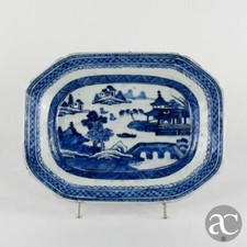 18th Cent. Plat en porcelaine