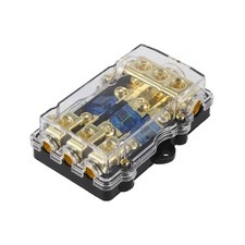 Fusible Support Distribution Bloc 3 Voies avec 60 Amp ANL Fusible