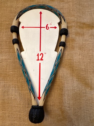 Horsehair bosal turquoise - horsehair, bosal-,