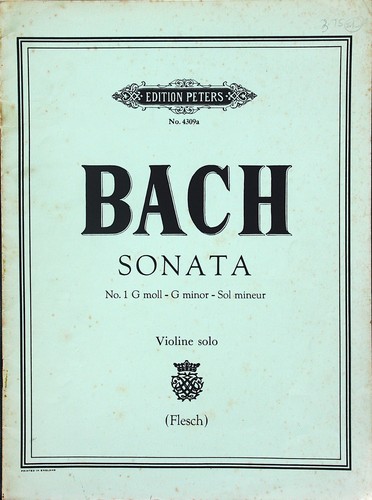 Bach sonata minor - sonata,