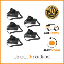 Motorola GM350 Lo Bande (66-88 MHZ) Portable / Véhicule Deux Sens Radio X 5