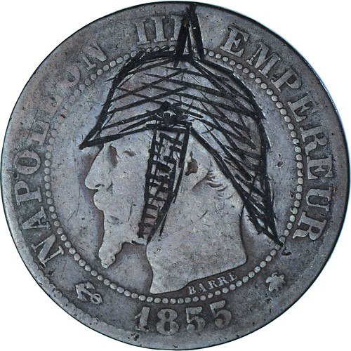 Monnaie france napoleon iii - monnaie,, france,