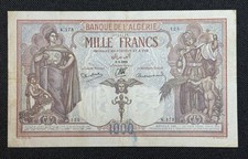Billet de 1000 Francs Banque