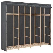 Garde robe 200x40x170 tissu - garde-robe, cm
