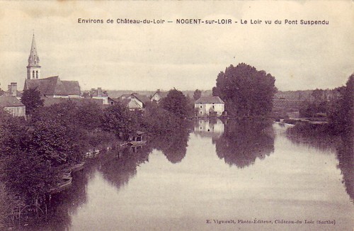 Cpa sarthe montval loir - cpa, montval-s/loir