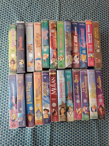Lot cassettes vhs - lot, de