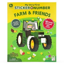 John Deere Kids Farm & Friends (Stickers) My Very First Sticker by Number