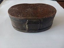 1914-18 Boite à graisse Entretien Fusil Lebel Berthier Tranchée traces peinture