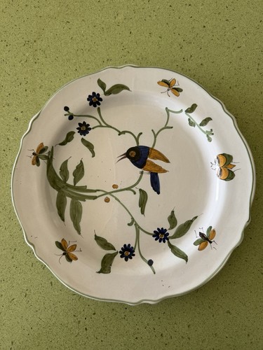 Ancienne assiette faïence - ancienne,