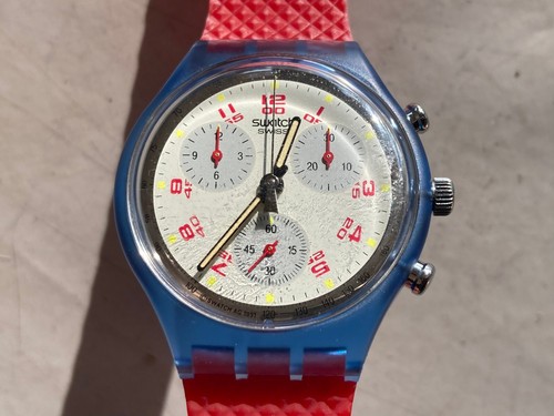 1992 swatch chrono jfk scn103 - jfk,