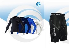 Chemise thermique homme CoolBase couche de base de compression haut manches longues peau short