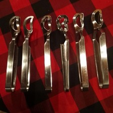 LOT DE 6 PINCES A ESCARGOT