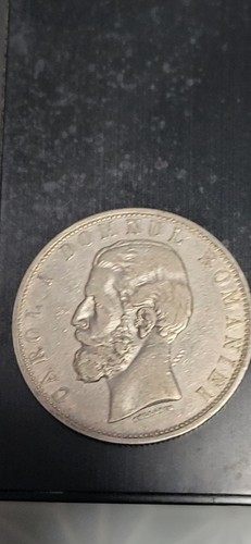 Lei 1881 roumanie 24 69g - -, 24,69g