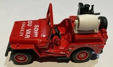 Solido pompier n°1322, Jeep