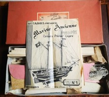 Rare Ancienne Maquette METABOIS Corsaire Premier Empire Échelle 1/75 Marine