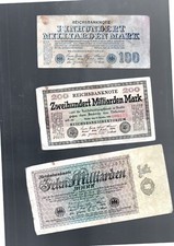 lot 3 billet allemand 1923 10