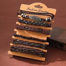 6pièces Homme Bracelets