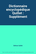 Dictionnaire encyclopédique