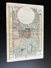 Billet 5 Francs Banque De