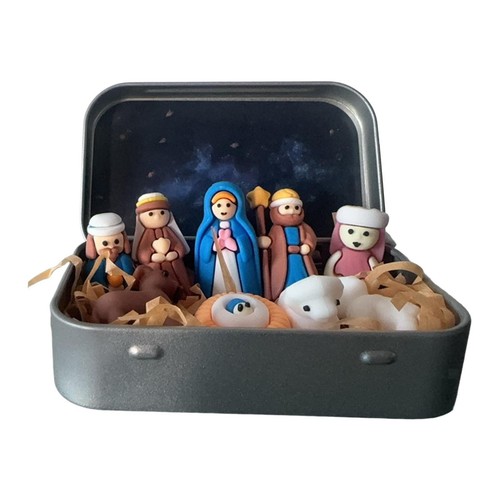 Mini crèche noël - mini, une
