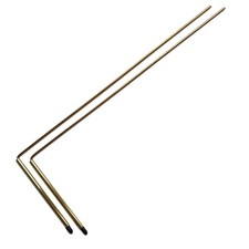 Lot Baguettes De Sourcier 27x12x3 Et Lobe Laiton