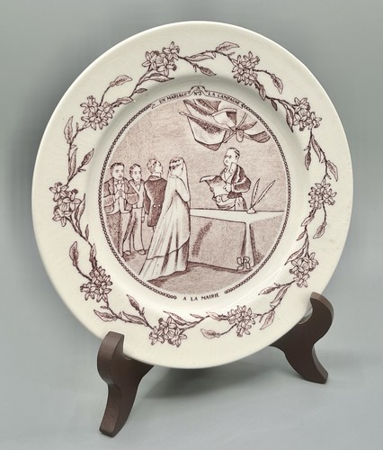 Assiette parlante mariage - parlante,