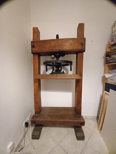 Presse ancienne reliure - ancienne, à