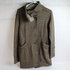 Manteau Veste À Col Boutonné