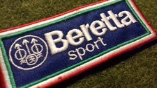 INSIGNE BADGE BRODE BERETTA SPORT BALL-TRAP COLLECTION EMBROIDERED ABZEICHEN