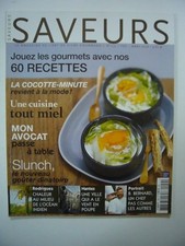 MAGAZINE SAVEURS N° 159 FEVRIER-MARS 2008 JOUEZ LES GOURMETS AVEC 60 RECETTES