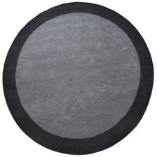 Tapis rond laine touffeté - rond,